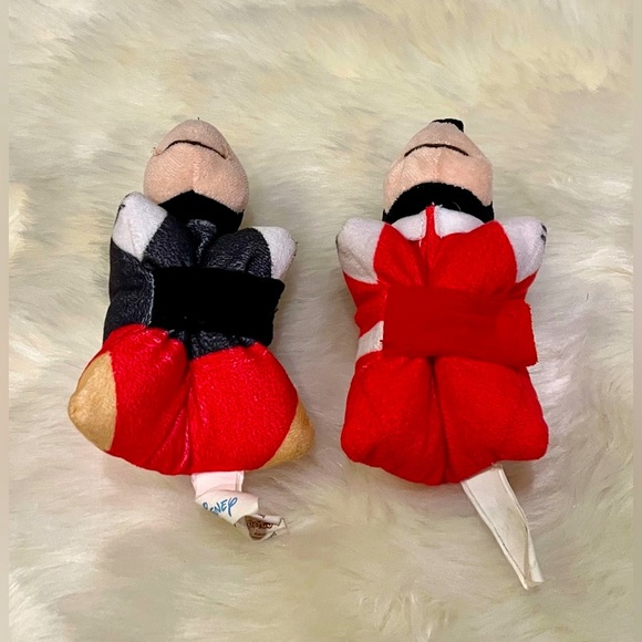 Pillow Pets Mickey Minnie Mouse - Pillow Plush Toys Travel 2pc Set Pair - Disney - Picture 2 of 5